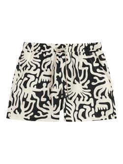 OAS Loefy Tailored Fit Swim Shorts, Black, Black