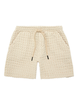 OAS Waffle Shorts, Ecru