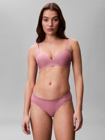Calvin Klein Seductive Comfort Wireless Push-Up Bra, Soft Mauve, Soft Mauve