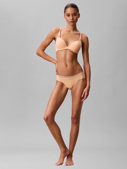 Calvin Klein Seductive Comfort Lift Demi Bra, Peach Bliss