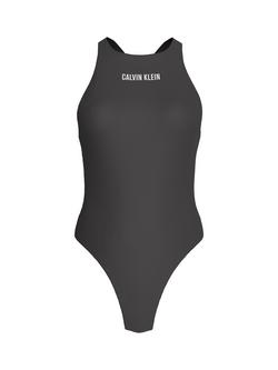 Calvin Klein Intense Power Cross Back Swimsuit, Black