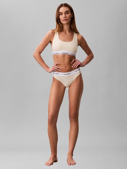 Calvin Klein Icon Cotton Modal Thong - view 2, Pear Sorbet