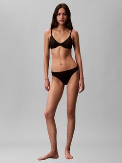Calvin Klein Perfectly Fit Ultralight Bikini Knickers, Black, Black