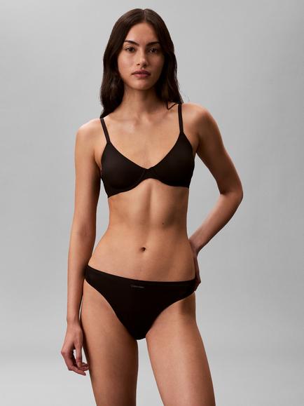 Calvin Klein Perfectly Fit Ultralight Bikini Knickers, Black - view 2, Black
