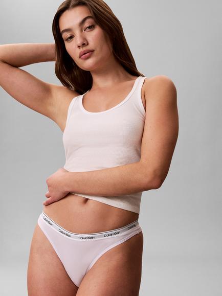 Calvin Klein Icon Logo Thong, Frosty Lilac, Frosty Lilac