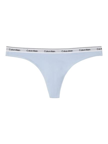 Calvin Klein Icon Logo Thong, Breezy Blue