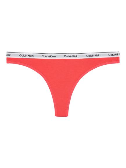 Calvin Klein Icon Logo Thong, Punch Pink