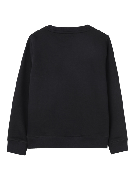 HUGO Kids' Crew Neck Logo Print Sweatshirt - view 2, Black