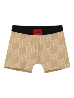 HUGO BOSS Kids' Boxer Shorts, Pack of 2, Black, Black