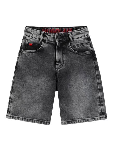 HUGO Baby Denim Shorts, Denim Black, Denim Black
