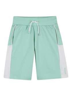 HUGO BOSS Kids' Colourblock Knee Length Shorts, Green, Green