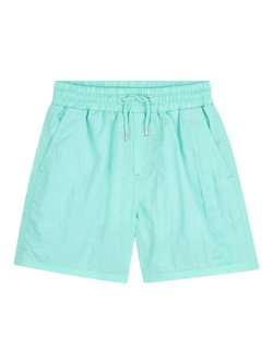 HUGO BOSS Kids' Drawstring Swim Shorts, Green, Green