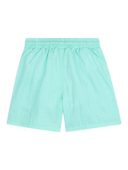 HUGO BOSS Kids' Drawstring Swim Shorts, Green - view 2, Green