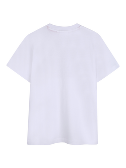 HUGO Kids' Short Sleeve Logo Graphic T-Shirt - view 2, White