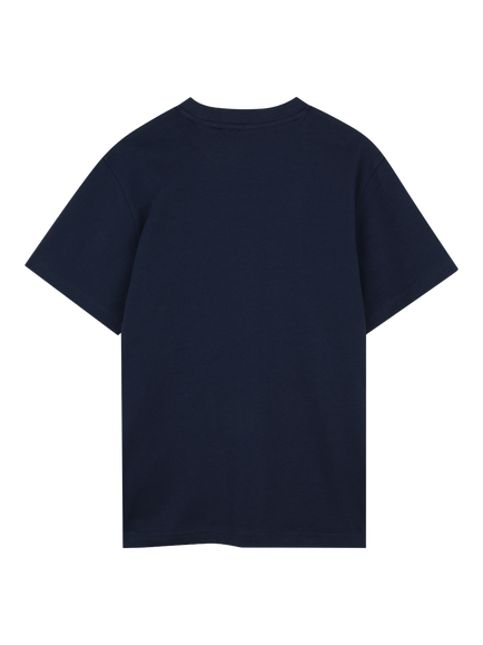 HUGO Kids' Short Sleeve Logo Print T-Shirt, Navy - view 2, Navy