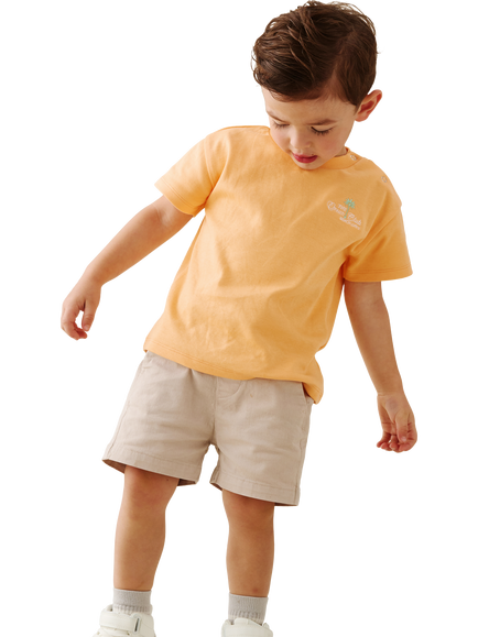 Angel & Rocket Baby Chino Shorts, Stone, Stone