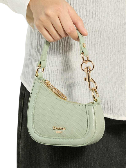 Selection Asymmetric Micro Bag - view 2, Green