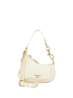Selection Asymmetric Micro Bag, Ecru