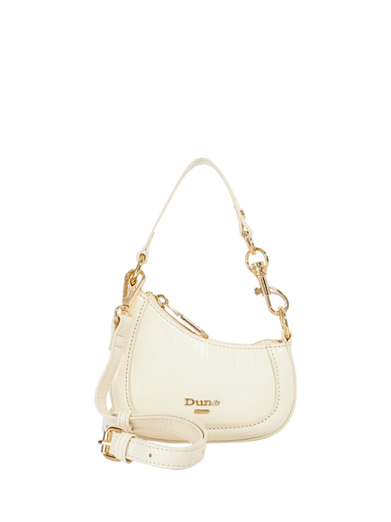 Selection Asymmetric Micro Bag, Ecru