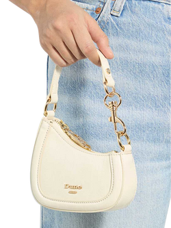 Selection Asymmetric Micro Bag - view 2, Ecru