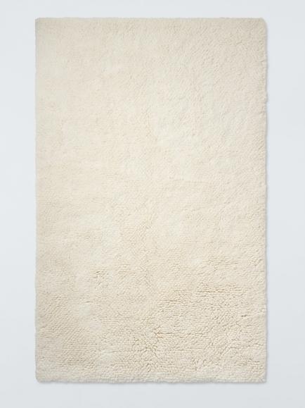John Lewis Shaggy Rug, Ivory, Ivory