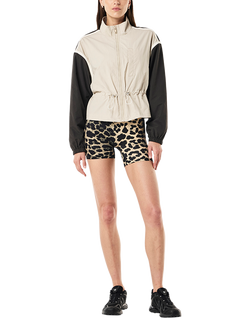 P.E Nation Control Colour Block Jacket, Cream/Black, Cream/Black