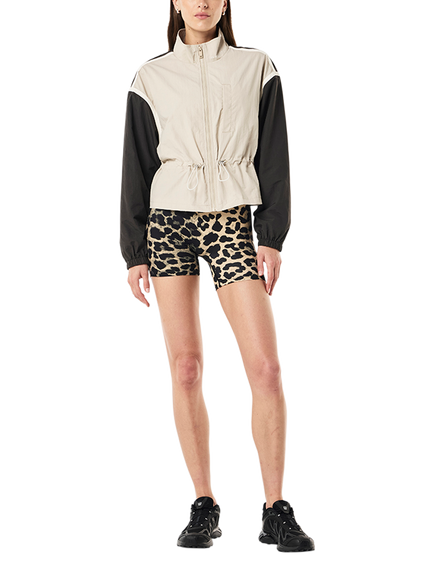 P.E Nation Control Colour Block Jacket, Cream/Black, Cream/Black