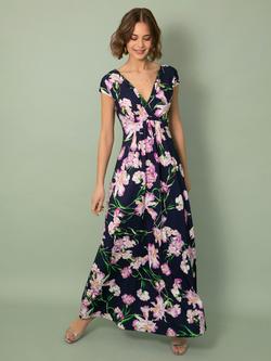 Alie Street Petite Sophia Midnight Blossom Maxi Dress, Midnight Blossom - view 2, Midnight Blossom