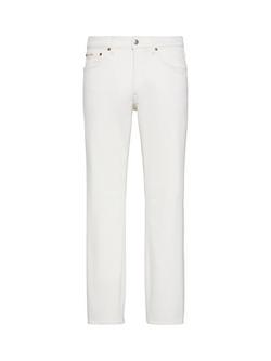Calvin Klein Straight Fit Jeans, Chalk White, Chalk White
