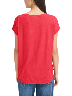 ICHI Rebel Round Neck T-Shirt - view 2, Teaberry