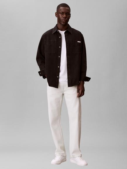Calvin Klein 90's Denim Overshirt, Black Stone, Jackson Black Stone