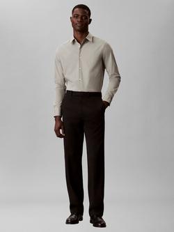 Calvin Klein Slim Stretch Shirt, Shadow, Shadow