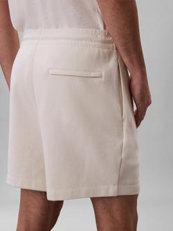 Calvin Klein Tailored Cotton Shorts, Tofu - view 2, Tofu