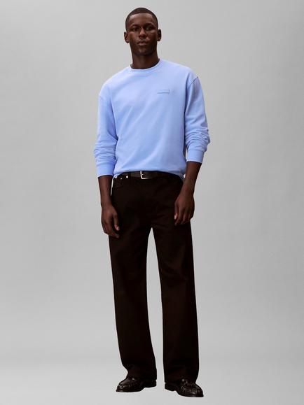 Calvin Klein Cotton Terry Jumper, Blue Descent, Blue Descent
