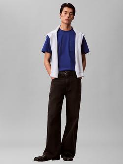 Calvin Klein Chest Pocket T-Shirt - view 2, Blue Majesty