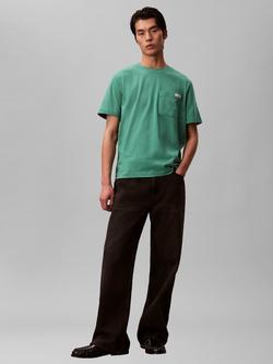 Calvin Klein Chest Pocket T-Shirt, Wild Green