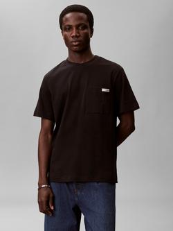 Calvin Klein Chest Pocket T-Shirt - view 2, Black