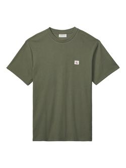 Calvin Klein Classic Waffle T-Shirt, Dusty Olive
