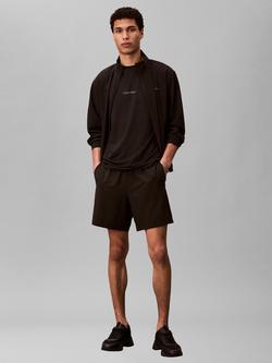 Calvin Klein Mesh Knit Performance Lounge T-shirt, Black