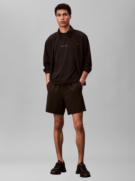 Calvin Klein Mesh Knit Performance Lounge T-shirt, Black