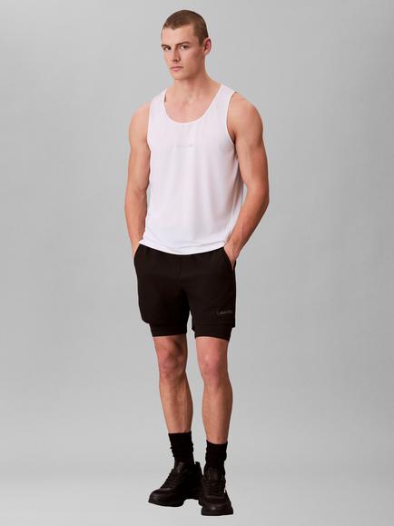 Calvin Klein Performance Vest, Classic White, Classic White