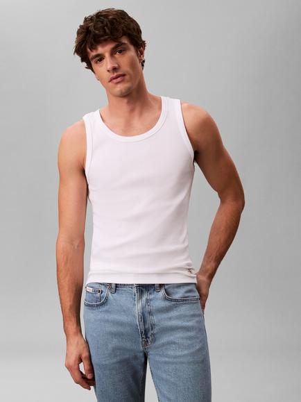 Calvin Klein Tank Top, Bright White, Bright White