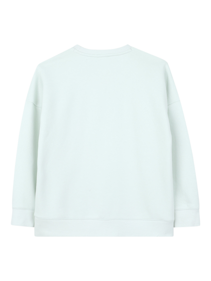 BOSS Kids' Fleece Crew Neck Sweatshirt - view 2, Sprout Green