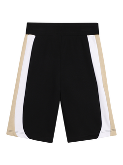 BOSS Kids' Sport Stripes Shorts, Black - view 2, Black