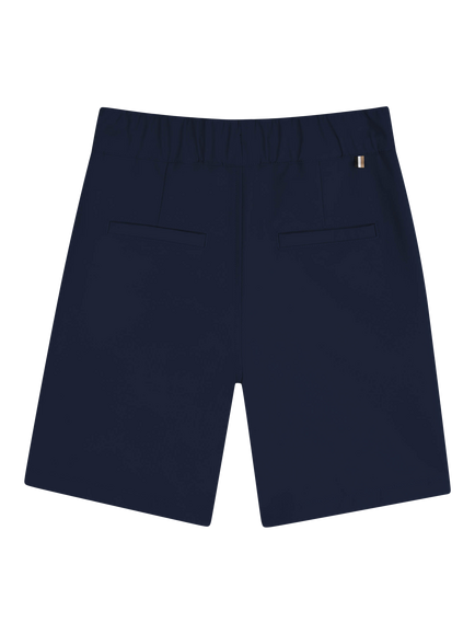 BOSS Kids' Drawstring Bermuda Shorts, Navy - view 2, Navy