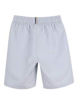 HUGO BOSS Kids' Drawstring Swim Shorts, Pale Blue - view 2, Pale Blue