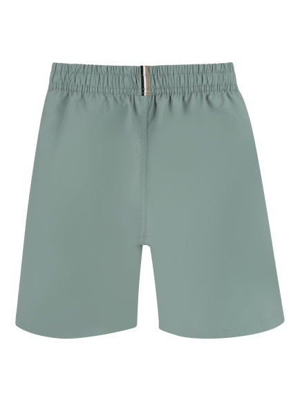 BOSS Kids' Logo Swim Shorts - view 2, Green Bay