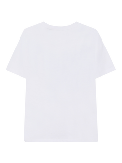 HUGO BOSS Kids' Short Sleeve Logo Graphic T-Shirt, White - view 2, White