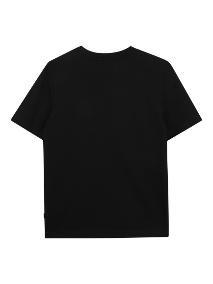 BOSS Kids' Short Sleeve Graphic Print T-Shirt, Black - view 2, Black