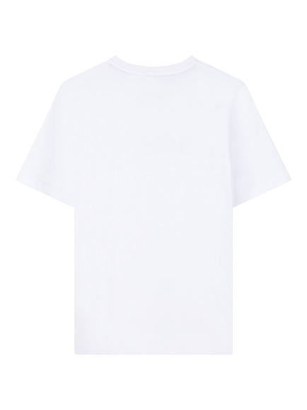 BOSS Kids' Short Sleeve Metallic Logo T-Shirt - view 2, White
